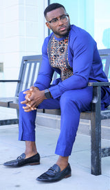 MJ Men Long Sleeve Shirt and Pant