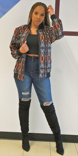 Sanyu Unisex bomber jacket