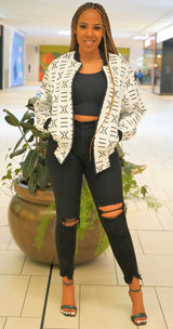 Dembe Unisex bomber jacket