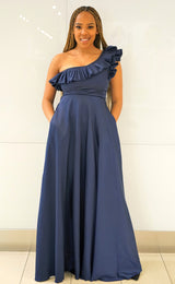 AMOIN Long Dress Gown