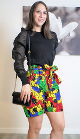 ANANA African Print Short