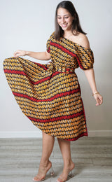 HAIFA African Print Dress