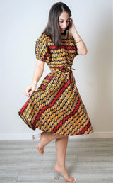 HAIFA African Print Dress