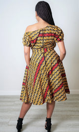 HAIFA African Print Dress