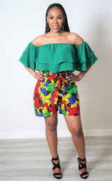 ANANA African Print Short