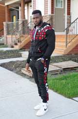 ANDILE Unisex African Print Jogger Pants for Adults