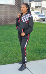 ANDILE Unisex African Print Sweatshirt for Adults