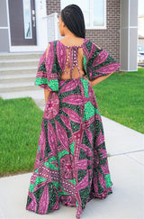 SHASH African Print Dress
