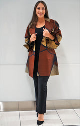 IMARA African Print Midi Dress