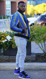 Chima African Print Unisex Bomber Jacket