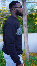 Dele African Print Men Sweatshirt