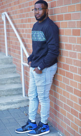 Dele African Print Men Sweatshirt