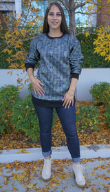 Derifa African Print Women Sweatshirt