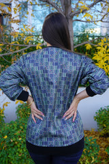 Derifa African Print Women Sweatshirt