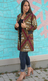 Zawadi African Print Kimono