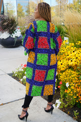 Akinyi African Print Kimono