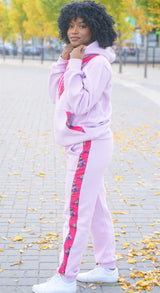 Nandi African Print Women Sweat Shirt and Jogger Pants