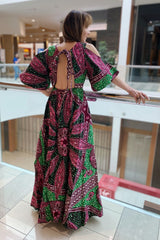 SHASH African Print Dress