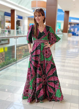 SHASH African Print Dress