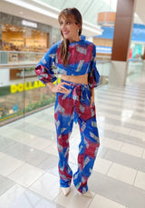 TAIFA African Print Top and Pant