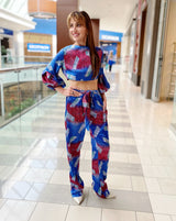 TAIFA African Print Top and Pant