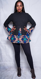 AG African Print Sweatshirt