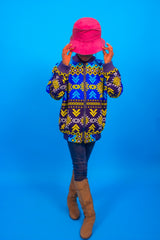 ENOMEH  African Print Unisex Children Bomber Jacket 2 -12 yrs