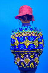 ENOMEH  African Print Unisex Children Bomber Jacket 2 -12 yrs