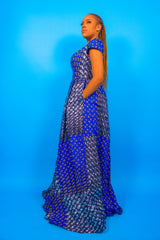 TESHI African Print  Maxi Dress