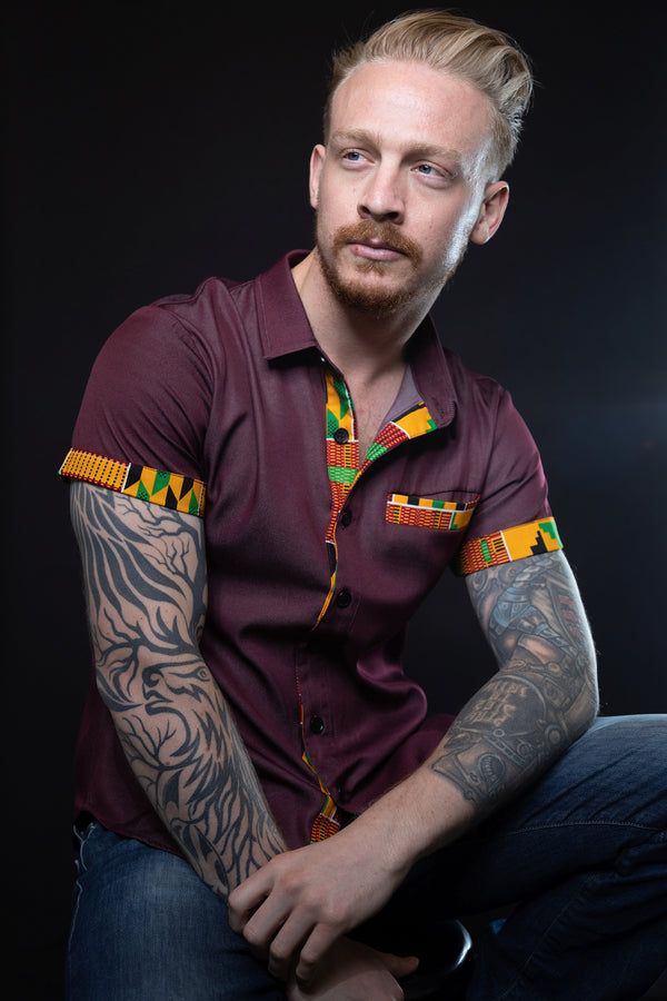 5 Tips for Men to Dress Casual with African print Shirts for the Summer…..
