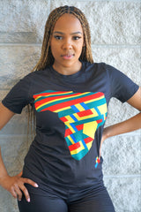 MUMBI African print T-Shirt and Shorts